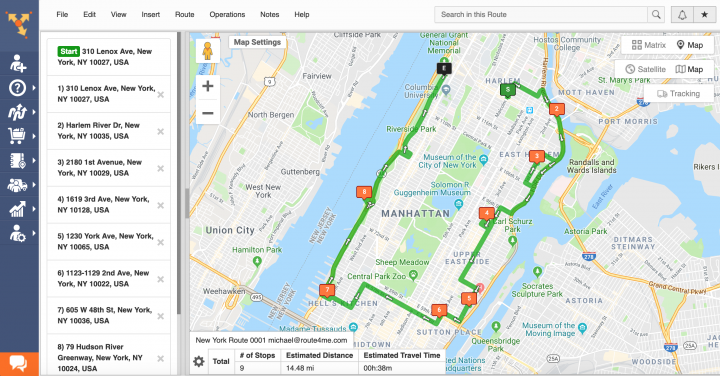 Import Data - Planning Routes by Importing Data from Cloud-Based Storages