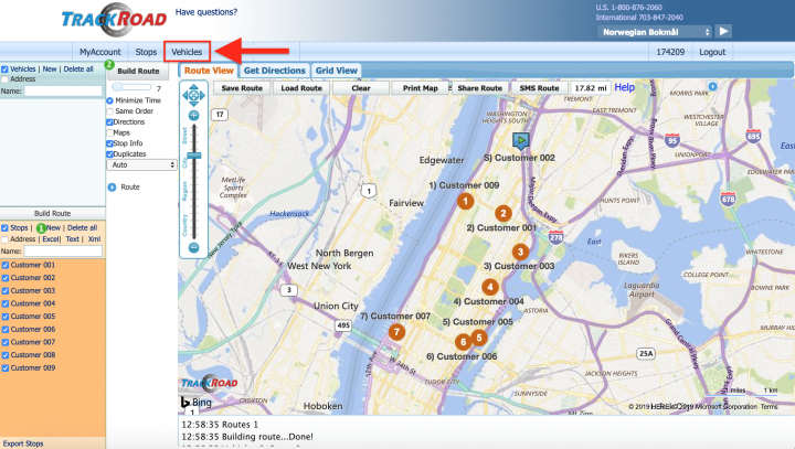 Switching from Trackroad to Route4Me