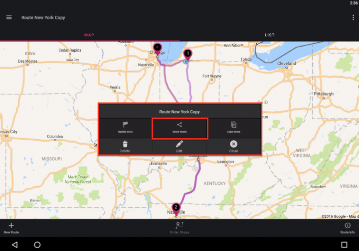 Switching from the RoadWarrior Route Planner to Route4Me