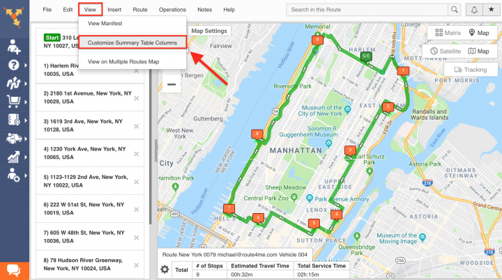 Using and Customizing the Summary Table