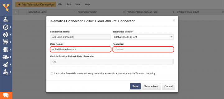 Route4Me’s Telematics Integration with EZ FLEET TRACKING
