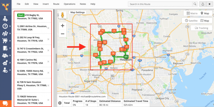 Using Avoidance Zones When Planning Routes