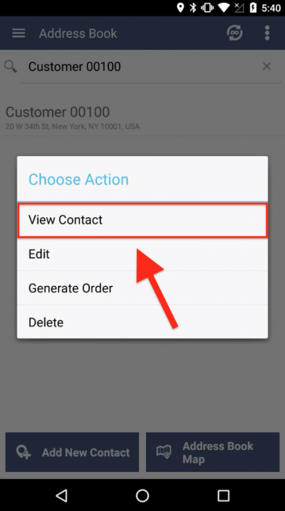 Viewing All Address Book Contacts on Your Android Device