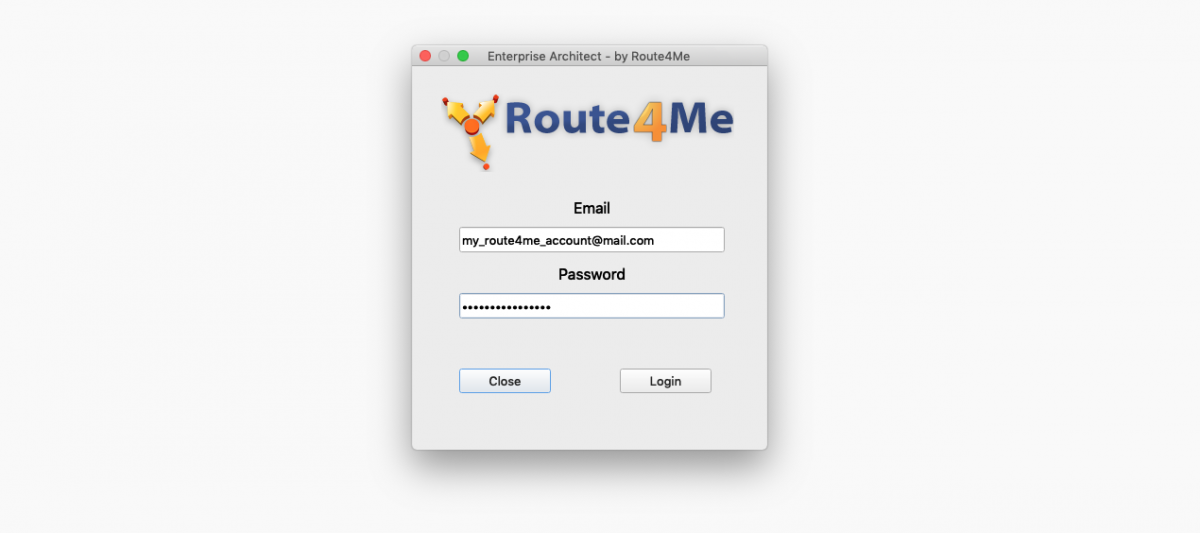 Route4Me's Desktop Tool