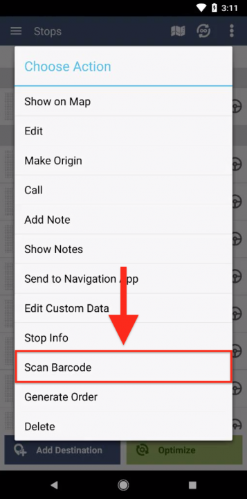 Scanning E-Ink Barcodes with Route4Me's Android Barcode Scanner