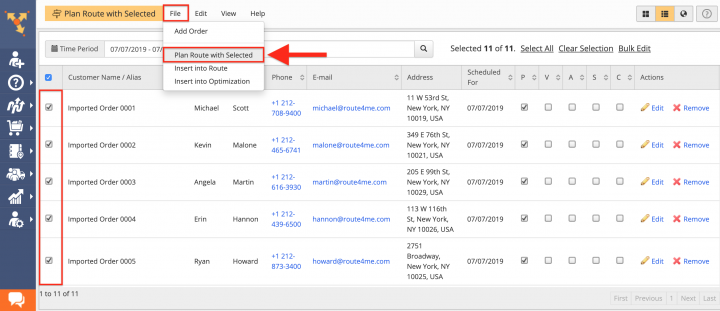 Dynamic E-Commerce Order Dispatch