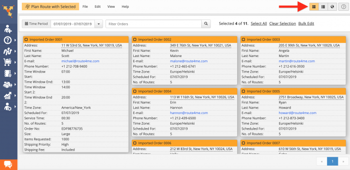 Dynamic E-Commerce Order Dispatch