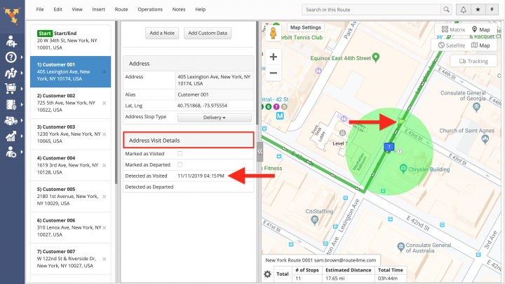 Geofence Entered - Customer Alerting and Notifications
