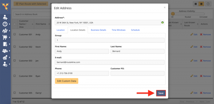 Address Book Custom Data Add-On