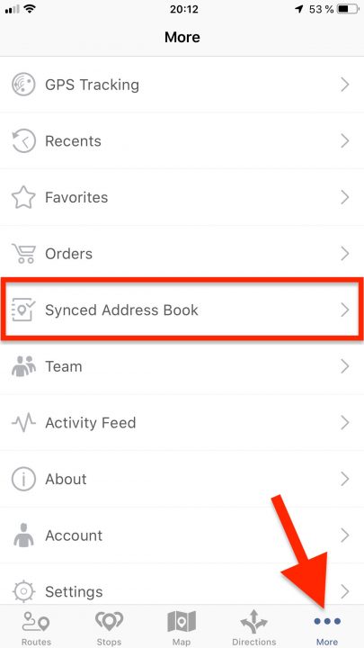 Generating Orders from the Address Book Map and Planning Routes with Generated Orders