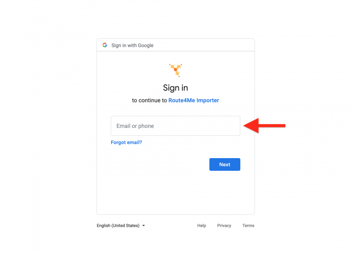 Goggle Drive Data Import - Importing Data from Google Drive for Planning Routes