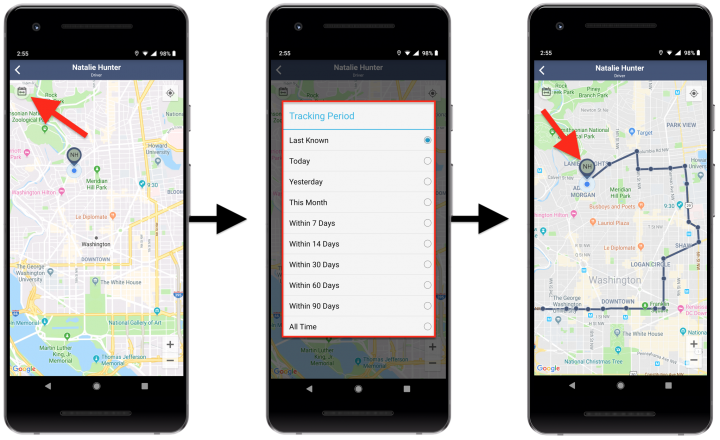 Tracking Users' Location in Real-Time and Viewing Tracking History (Android GPS Tracking)