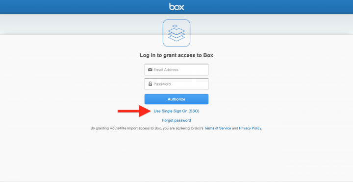 Box.net (Box.com) Data Import - Importing Data from Box.net for Planning Routes