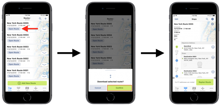 Assigning Team Members/Users to Routes Using the Route4Me iPhone App