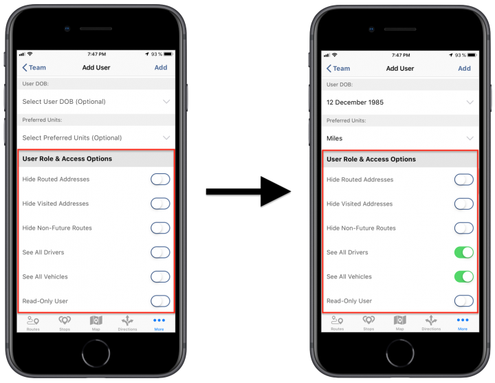 Creating New Users/Team Member Accounts Using the Route4Me iPhone App
