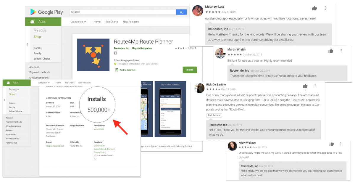 Route4Me Privacy and Security - Route4Me's Android Route Planner