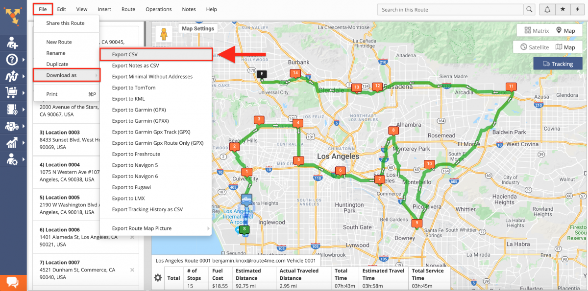 Fuel Costs - Route4Me Fuel Costs Analytics