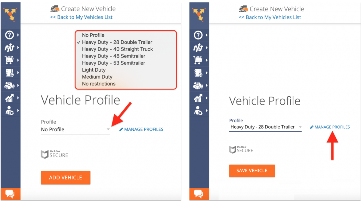 Route4Me Commercial Routing - Creating Fleet Vehicles with Commercial Parameters Using the Route4Me Web Platform