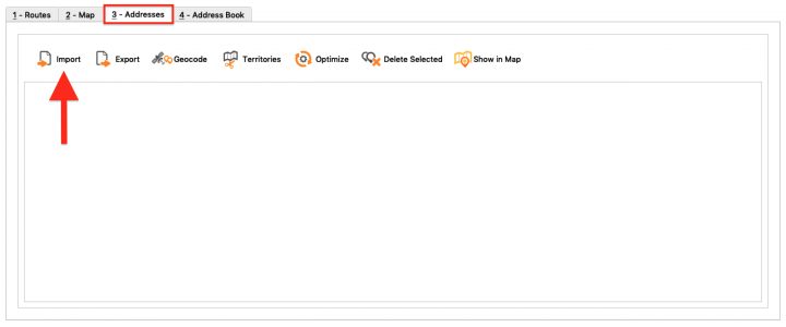 Geocoding Addresses Using the Route4Me Enterprise Architect (File Import)