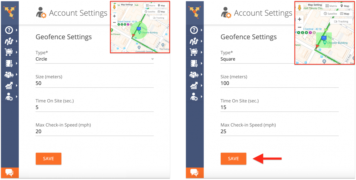 What Factors Could Account for a Discrepancy Between the Marked Time and the Geofence Time?