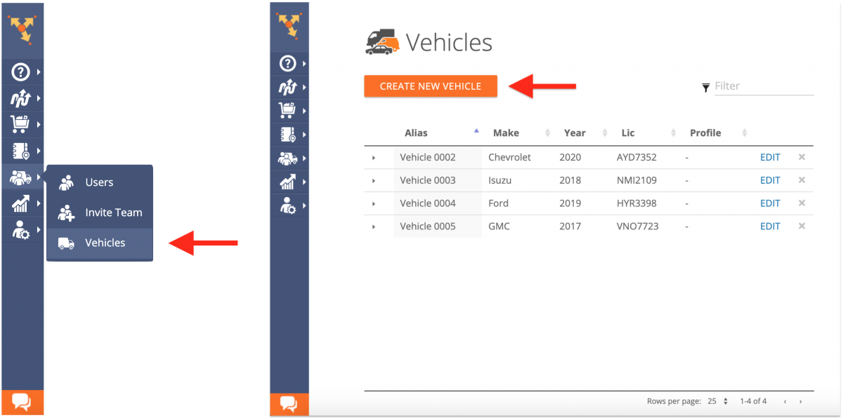 Route4Me Commercial Routing - Creating Fleet Vehicles with Commercial Parameters Using the Route4Me Web Platform