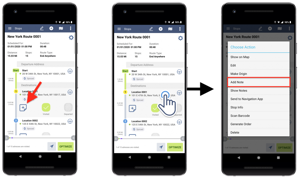 Signature Capture - Collecting Customer Signatures Using Route4Me's Android Route Planner