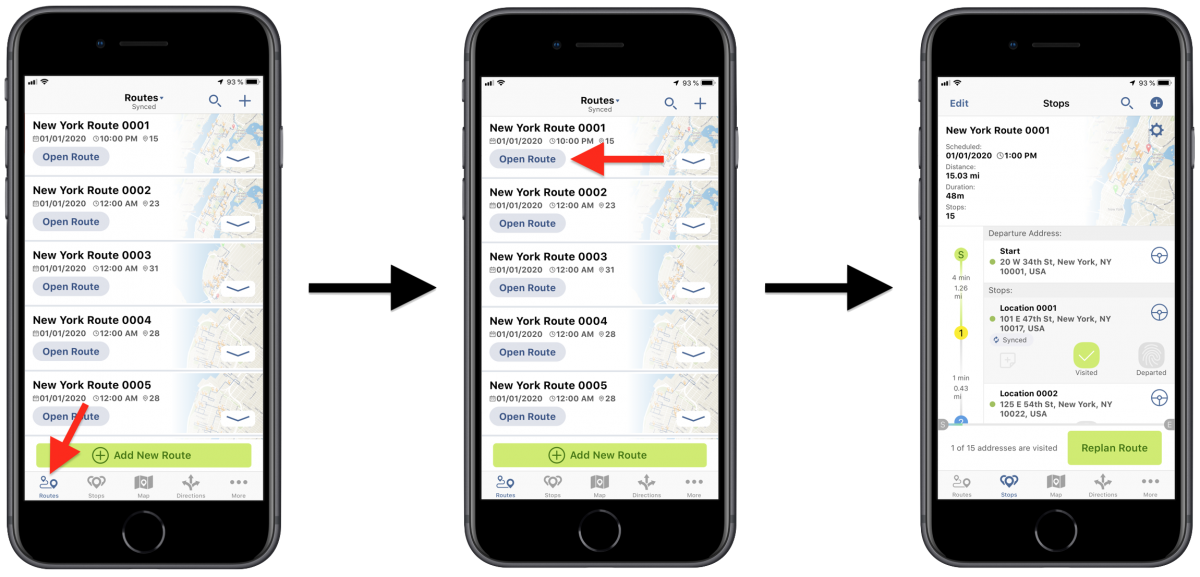 Image Attachments - Attaching Photos to Your Route Destinations Using Route4Me's iPhone Route Planner