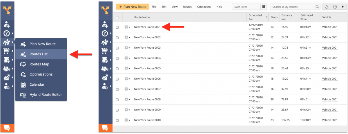 Route4Me Activity Stream - Tracking the Activity History of the Route Using the Activity Feed in the Route Editor