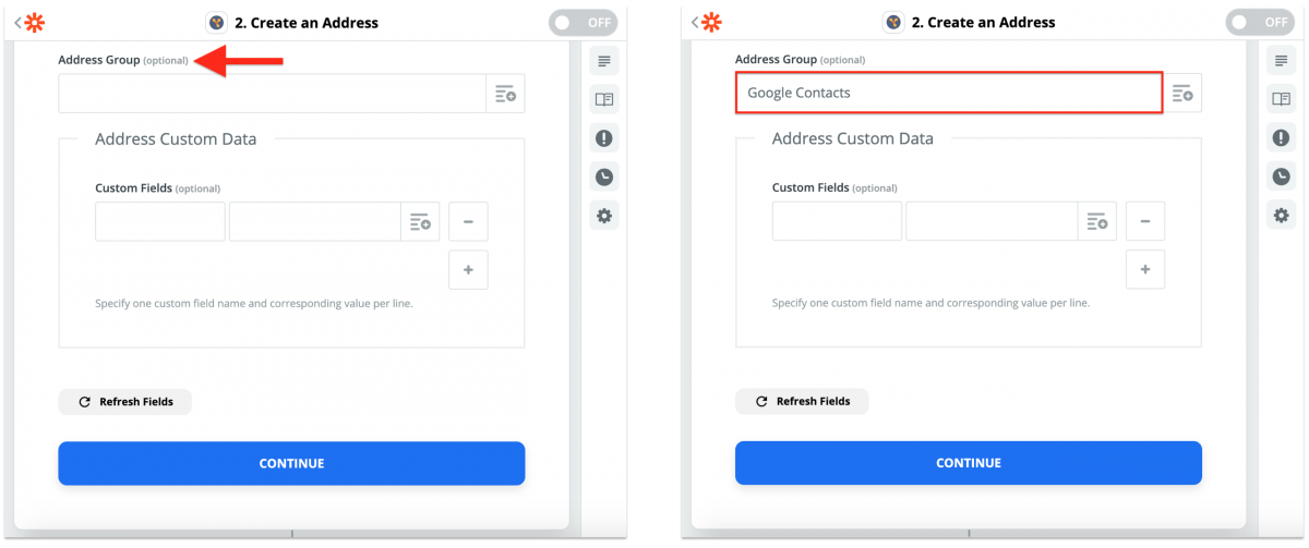 Google Contacts Integration With Route4Me via Zapier - Synchronizing Google Contacts With the Route4Me Synced Address Book