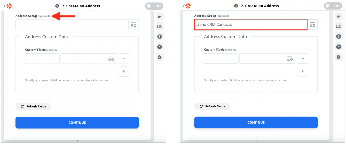 Zoho CRM Integration With Route4Me via Zapier - Synchronizing Zoho CRM Contacts With the Route4Me Synced Address Book