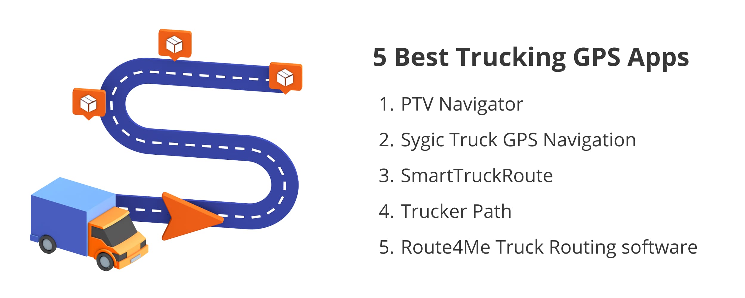 Top Best Trucking GPS Apps for Commercial Vehicles in 2024