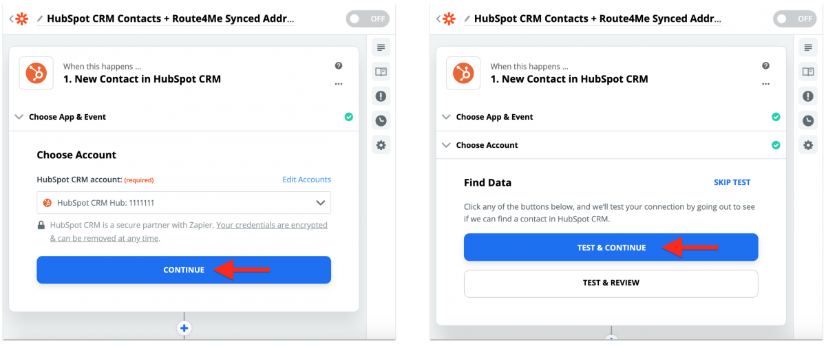 HubSpot CRM Integration With Route4Me via Zapier – Synchronizing HubSpot CRM Contacts With the Route4Me Synced Address Book