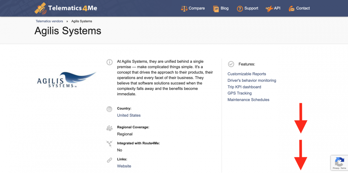 Requesting Integration with Telematics Vendors on Telematics4Me