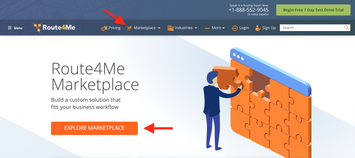 Share Quote - Sharing a Marketplace Package Quote from the Route4Me Web Platform