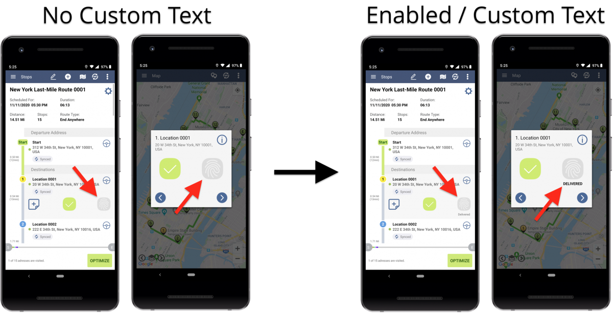 Route4Me Android Route Planner White Labeling Features