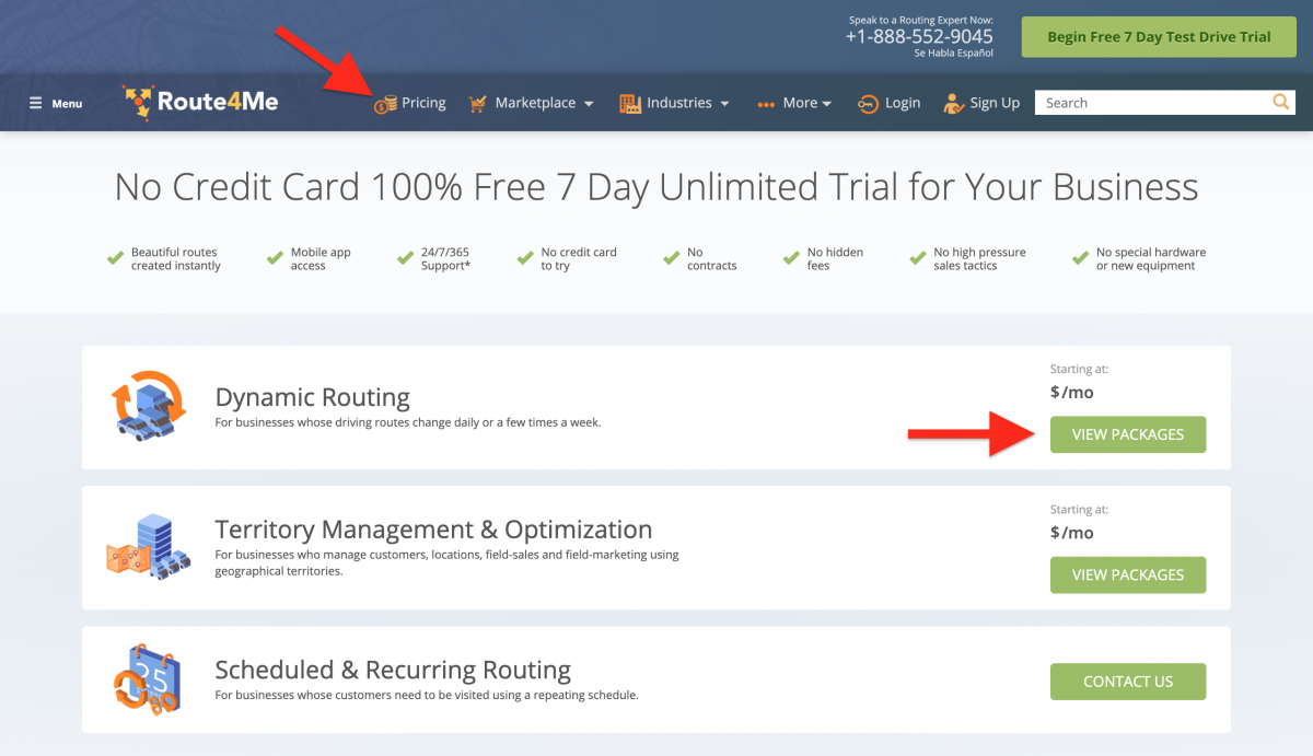 Share Quote - Sharing a Marketplace Package Quote from the Route4Me Web Platform