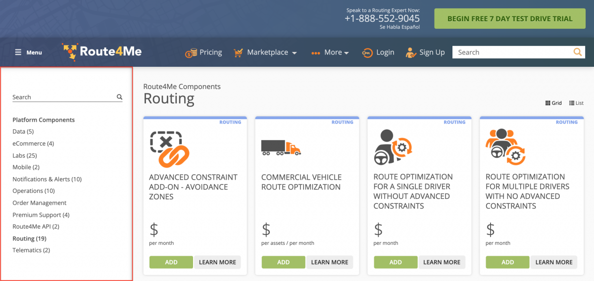Share Quote - Sharing a Marketplace Package Quote from the Route4Me Web Platform