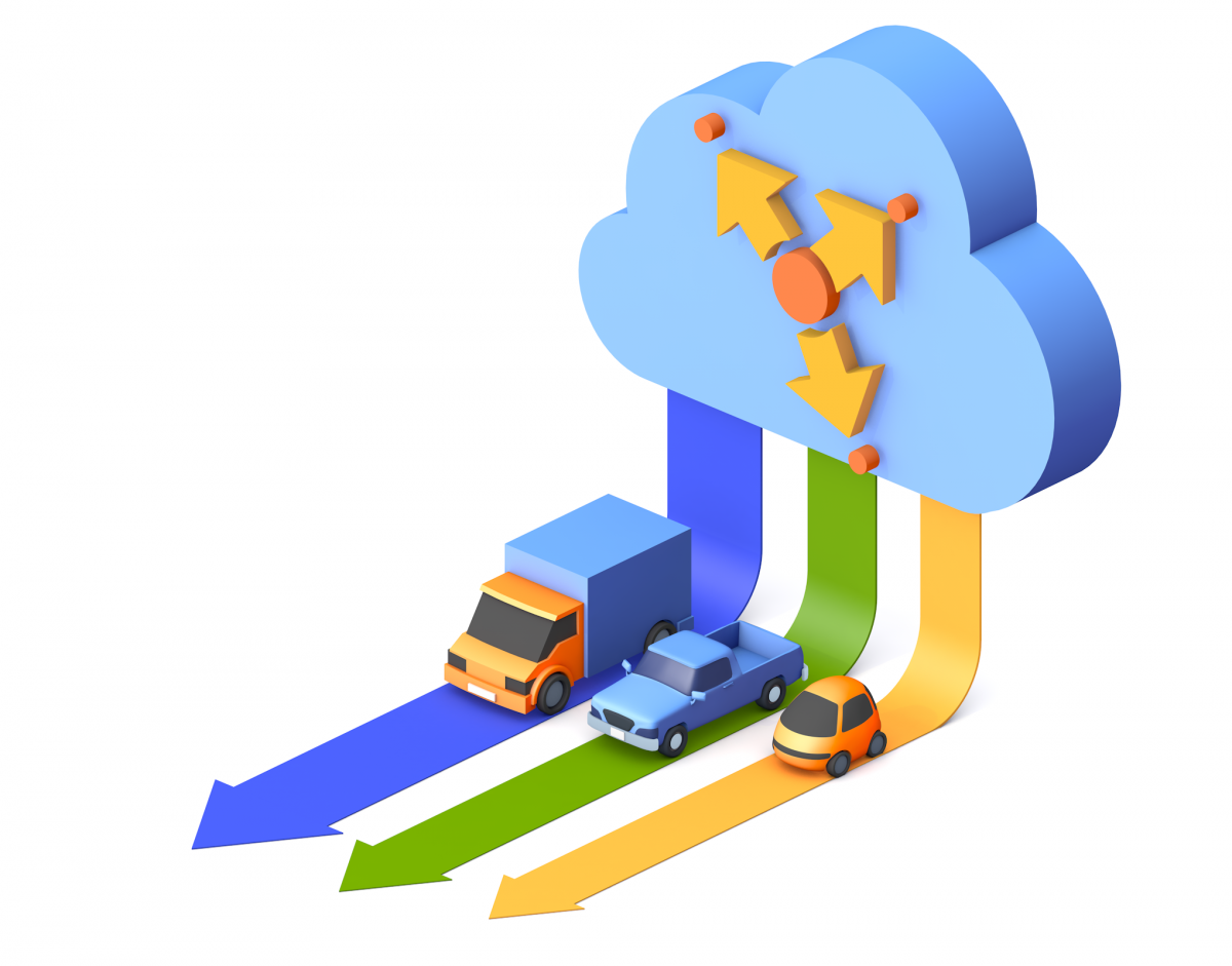 Route optimization for Uniform Fleet and Mixed Fleet with business routing rules and constraints.