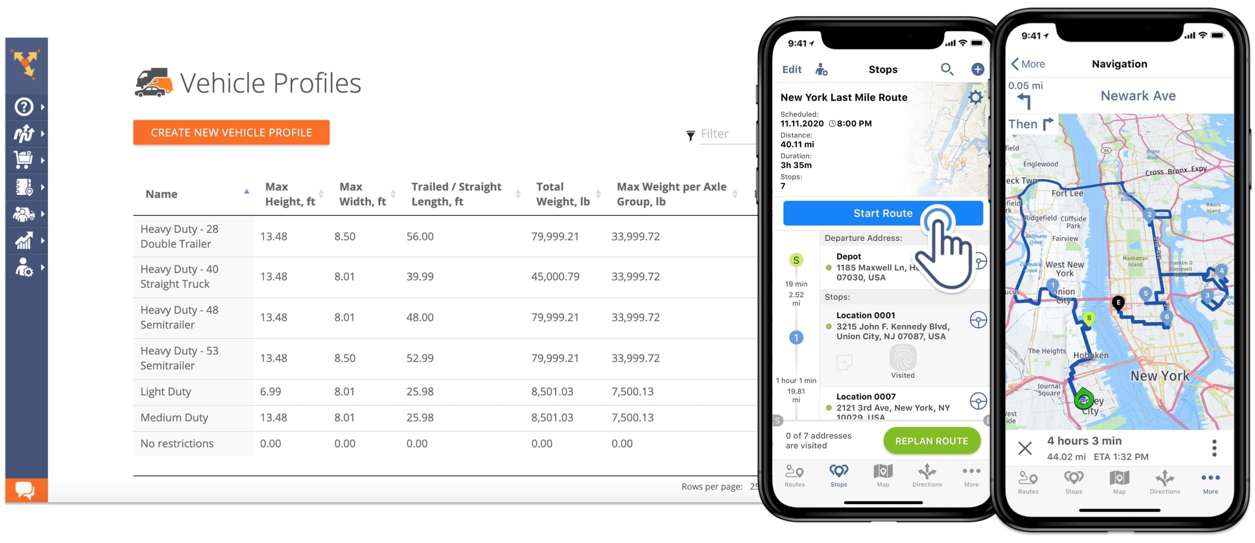 Moving Truck Route Planner Top Best Trucking Gps Apps For Commercial Vehicles In 2022