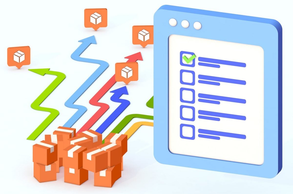 Using route optimization software to improve warehouse operations such as order picking for faster distribution