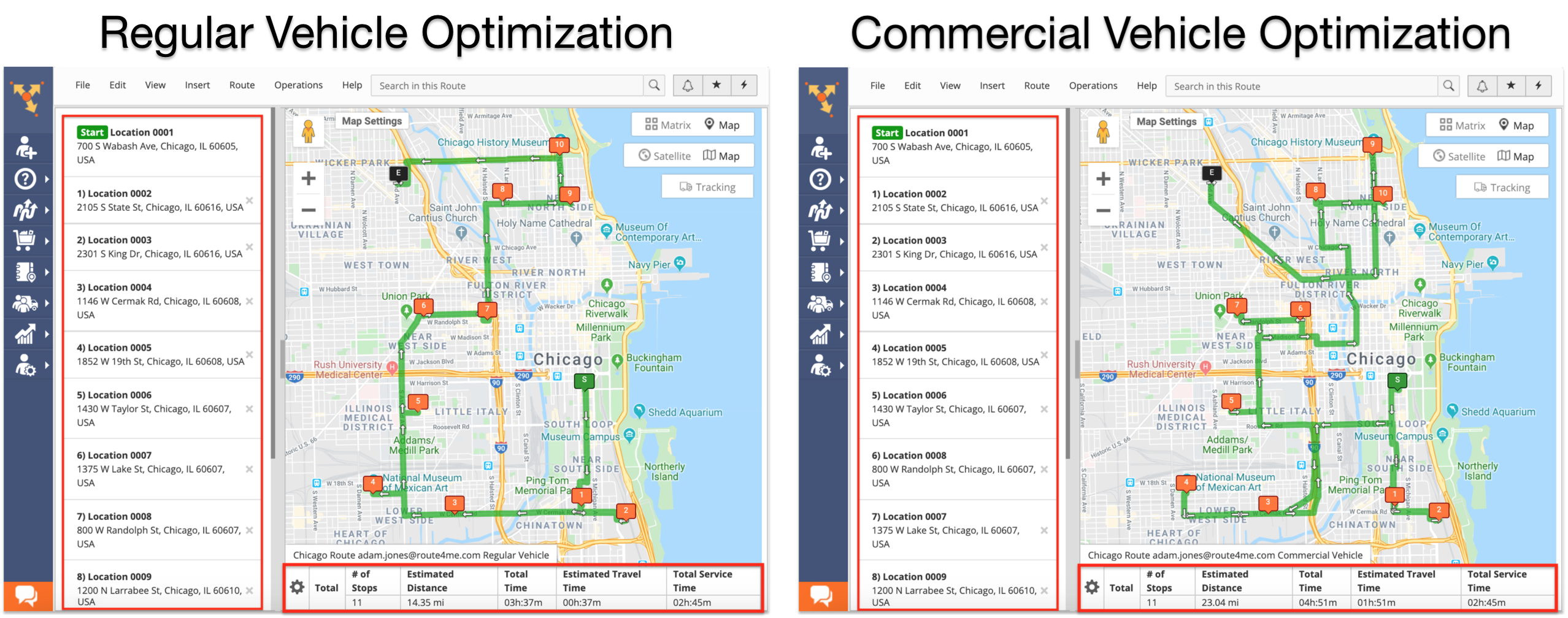 Commercial Vehicle Route Planner Plan Commercial Vehicle Routes On Truck Route Planner