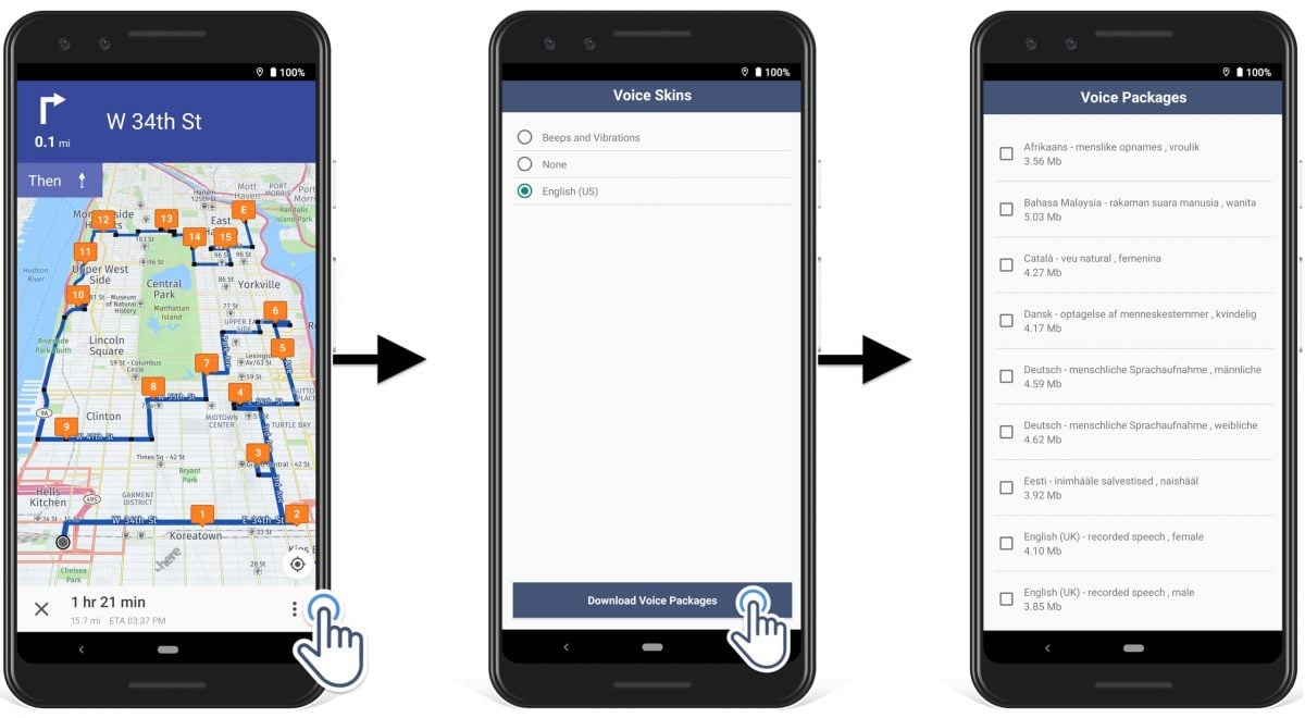 Comparatif de GPS pour Camion et navigateurs GPS Poids Lourd Android