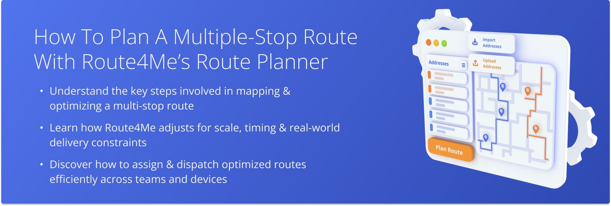 Learn how to plan, optimize, and manage efficient multi-stop routes using routing software.