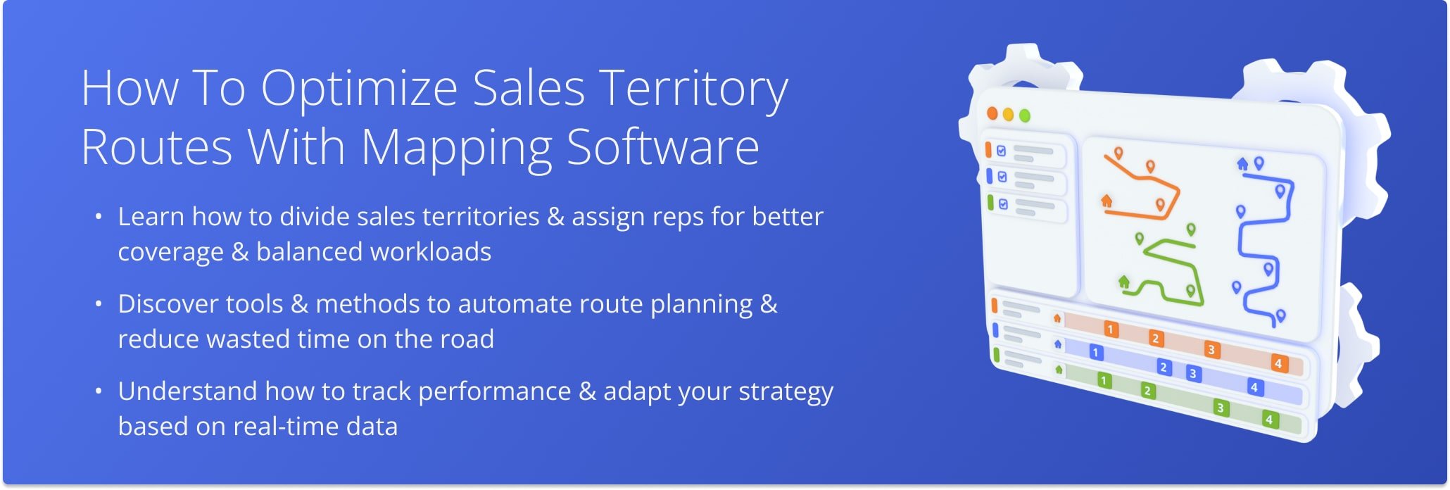 Master the tools and strategies to create, optimize, and manage sales territories more effectively.