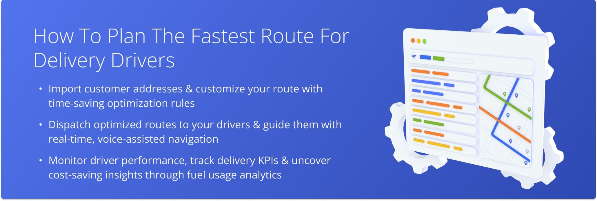 Discover how to plan, dispatch, and track optimized delivery routes to boost efficiency and cut costs.