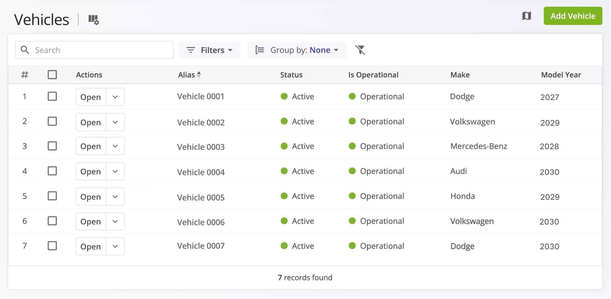 Creating profiles for snow blower, snow plows, gritter, and other winter service vehicles on snow removal software.
