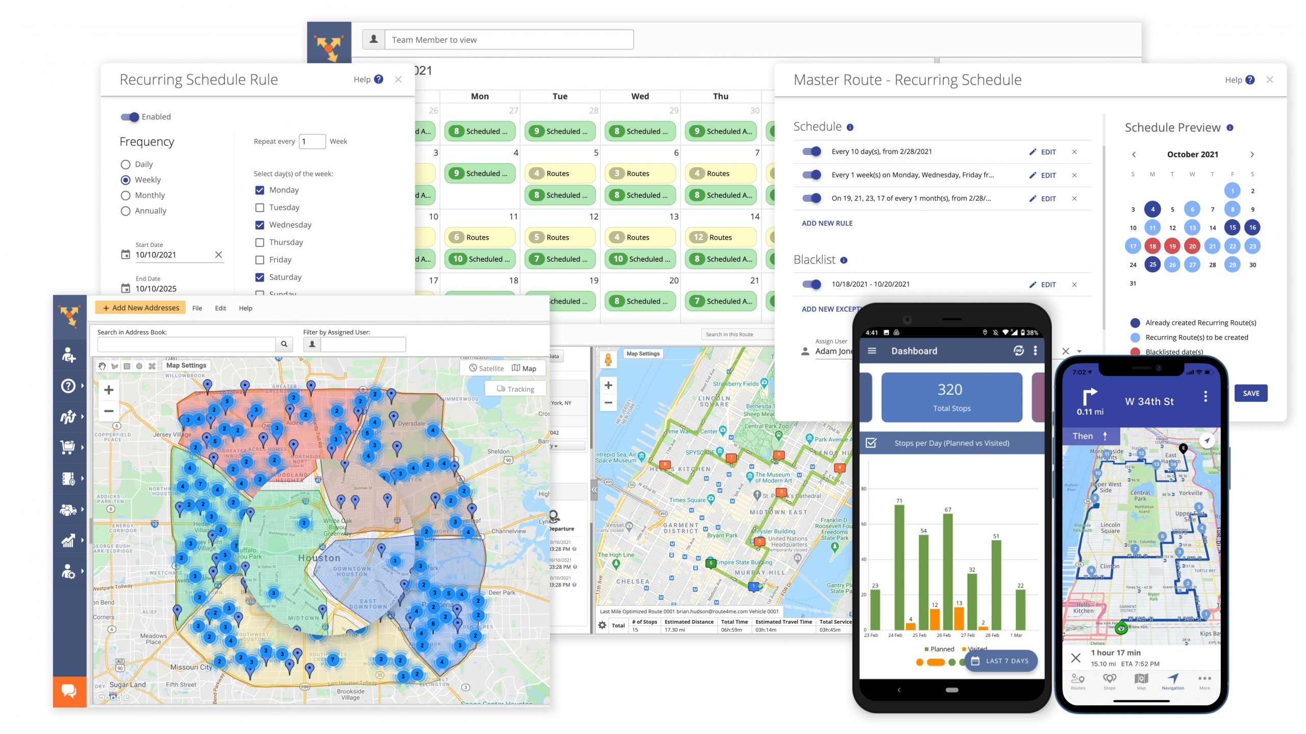 Route4Me is the best route optimization software in 2024 for last mile delivery logistics.