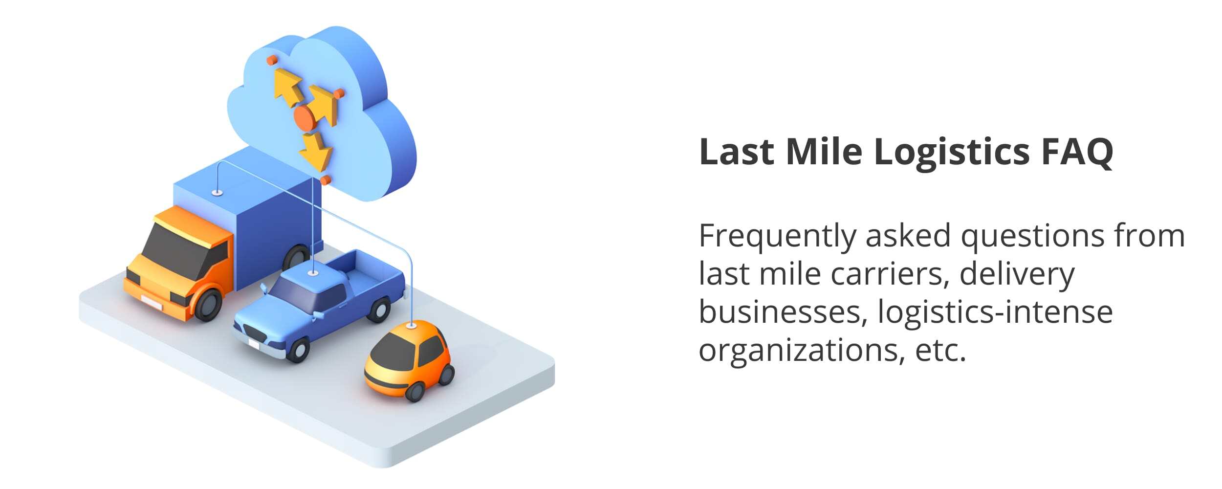 The most frequently asked questions about last mile logistics asked by Route4Me customers.
