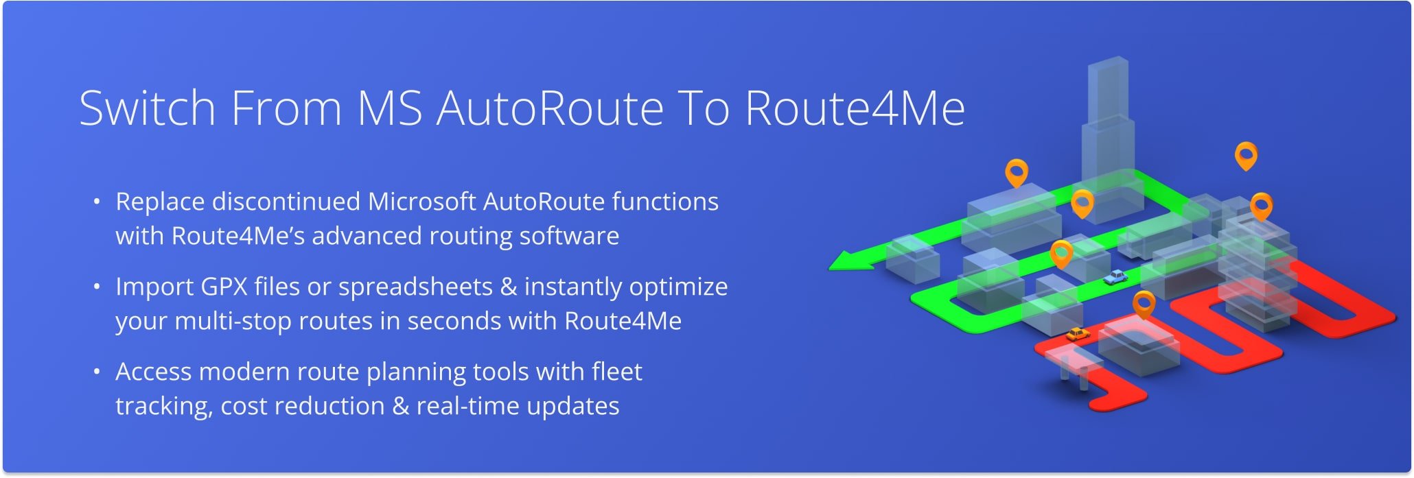 Switching from Microsoft Streets & Trips to Route4Me