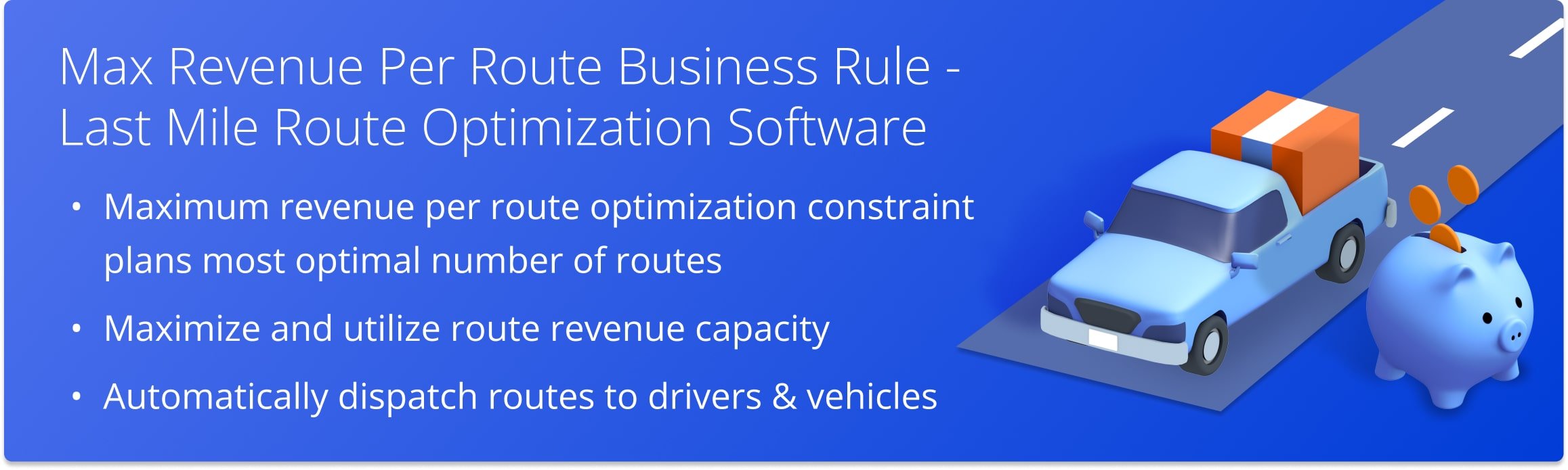Plan multiple routes with limited max order revenue from a single set of addresses automatically with Route4Me's Max Revenue Business Rule.